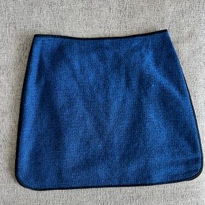 Banana Republic blue tweed skirt size 4